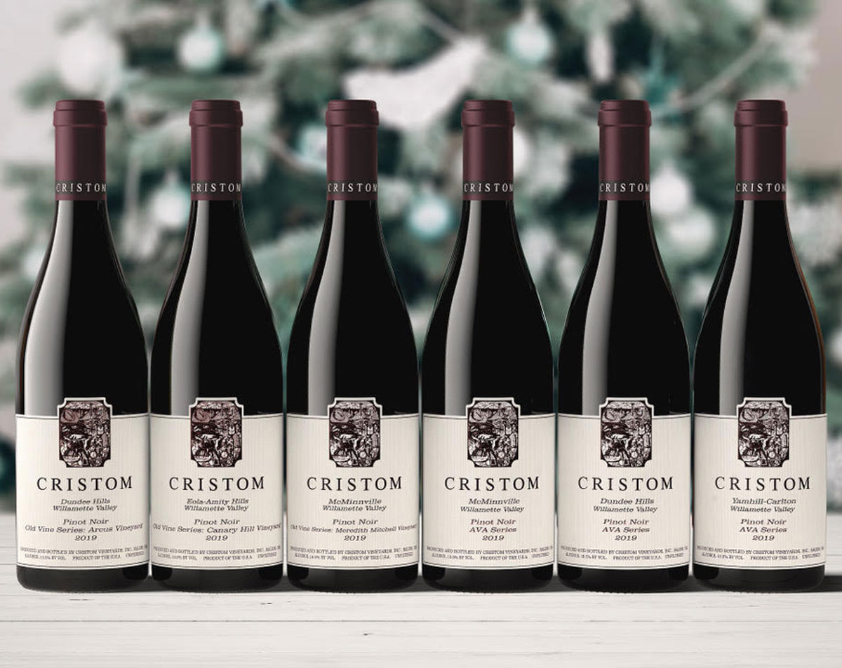 Exploration Six bottles of Cristom Pinot Noir