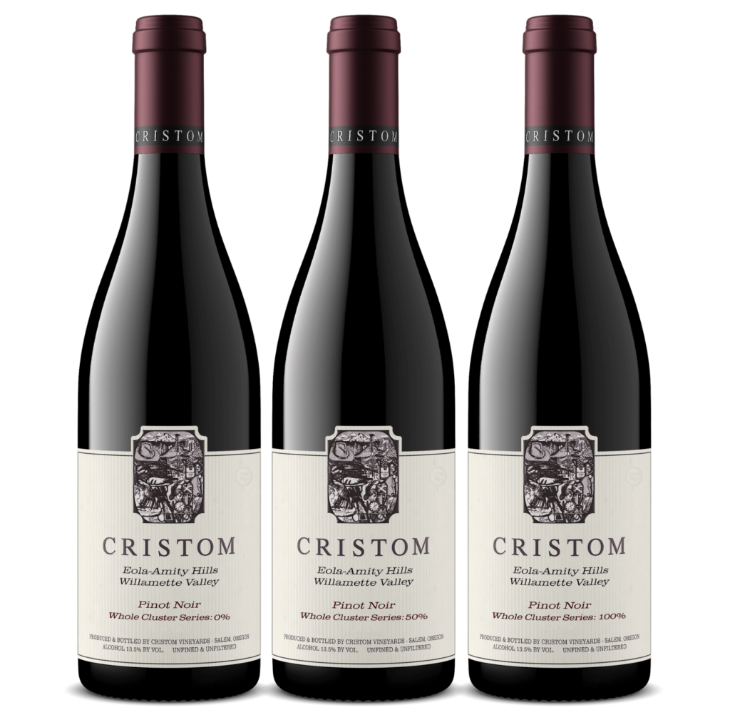 Cristom Vineyards Whole Cluster Series Wines Cristom Vineyards Whole Cluster Series Wines