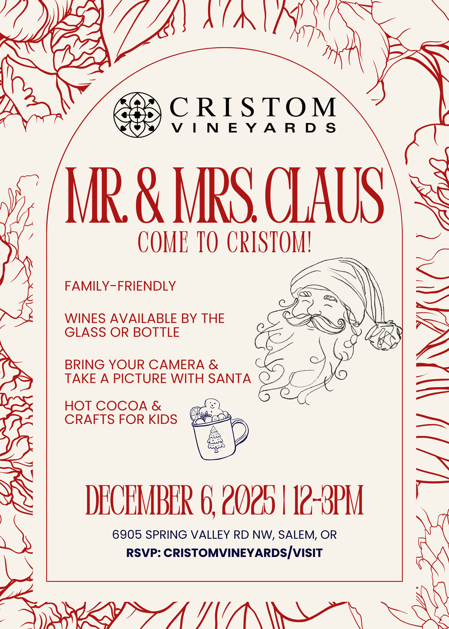 Cristom Mr & Mrs Claus Event